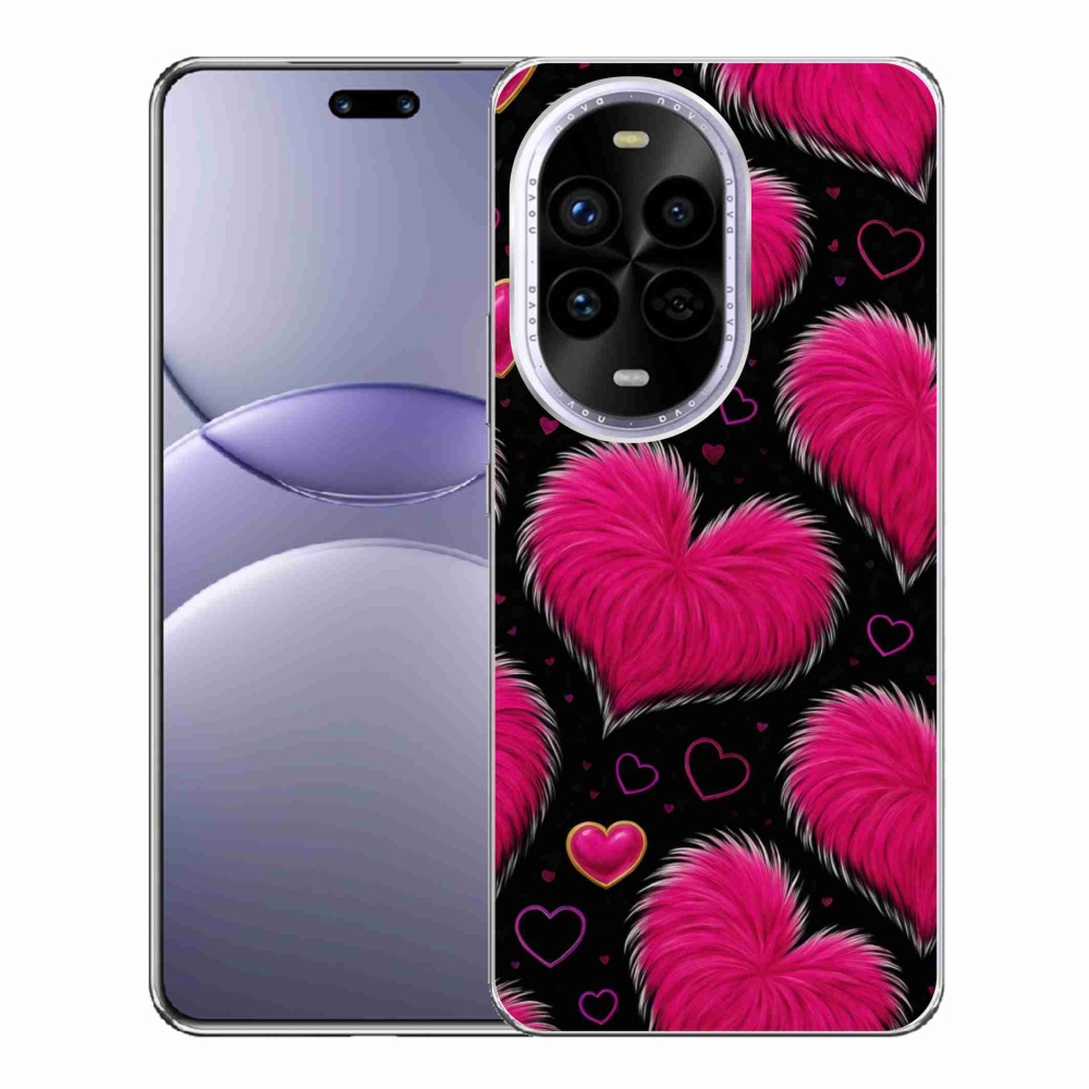 Gélový kryt mmCase na Huawei Nova 13 Pro 5G - hebké srdce