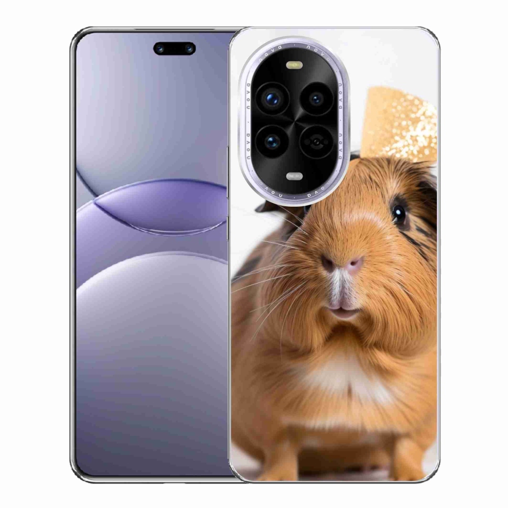Gélový kryt mmCase na Huawei Nova 13 Pro 5G - hnedé morča