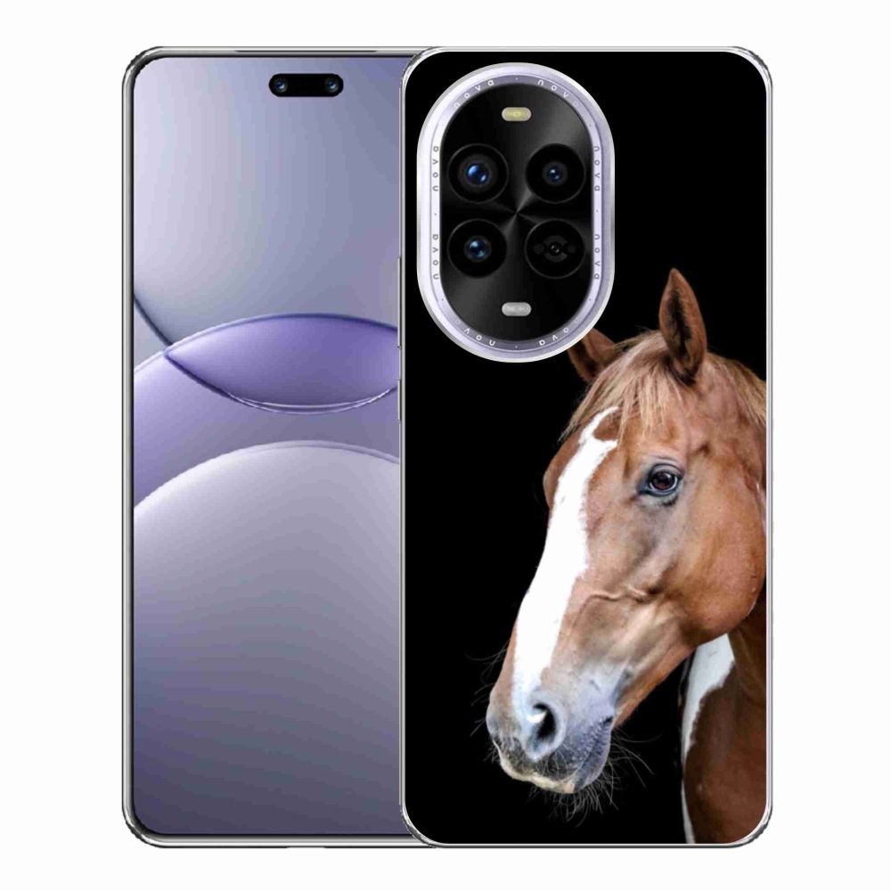 Gélový kryt mmCase na Huawei Nova 13 Pro 5G - hnedý kôň 3