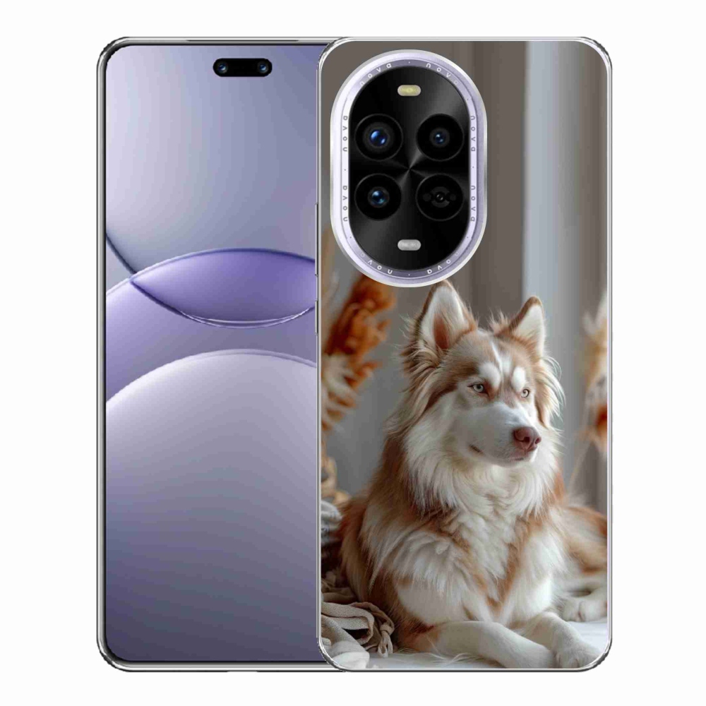 Gélový kryt mmCase na Huawei Nova 13 Pro 5G - pokojný sibírsky husky