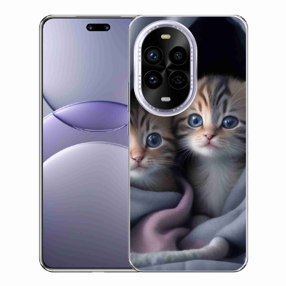 Gélový kryt mmCase na Huawei Nova 13 Pro 5G - mačacie duo 2
