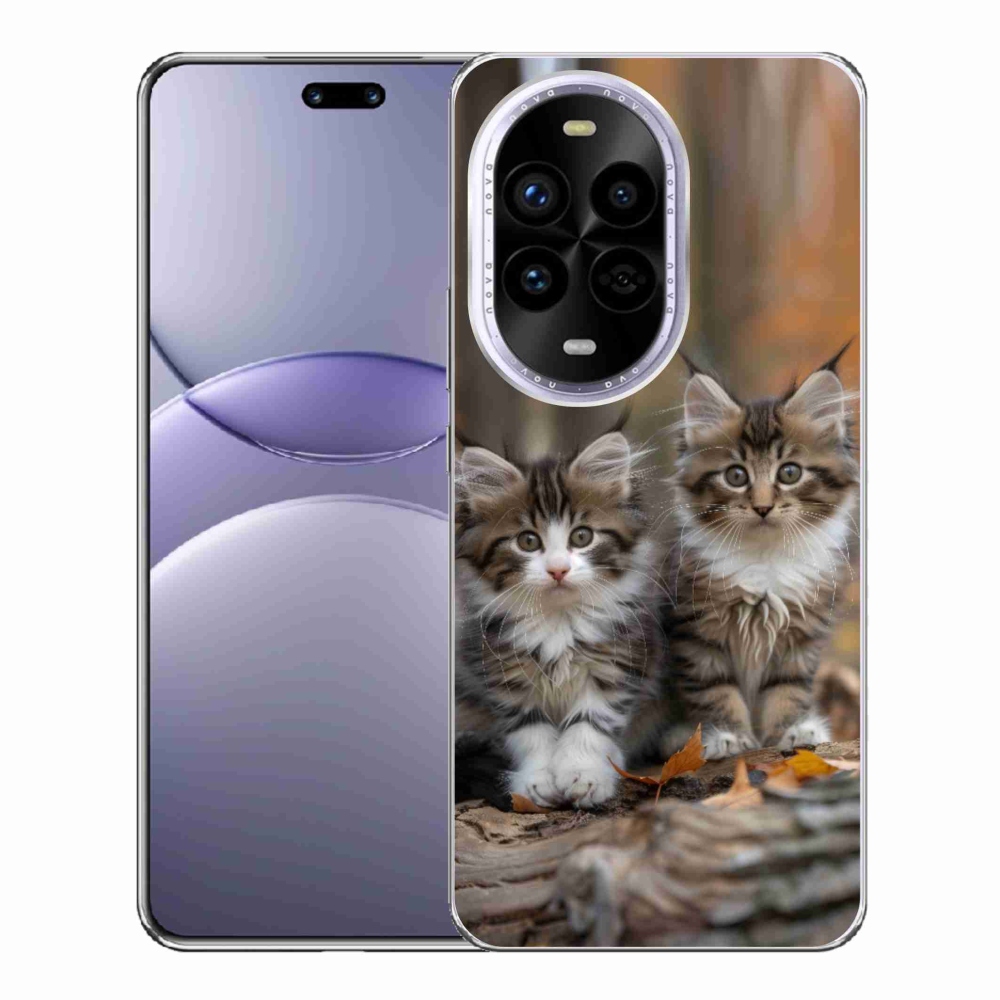 Gélový kryt mmCase na Huawei Nova 13 Pro 5G - mačacie duo 3