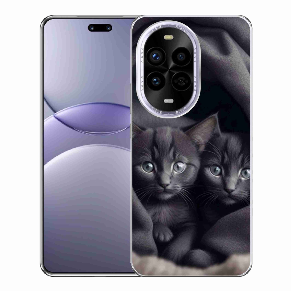 Gélový kryt mmCase na Huawei Nova 13 Pro 5G - mačacie duo