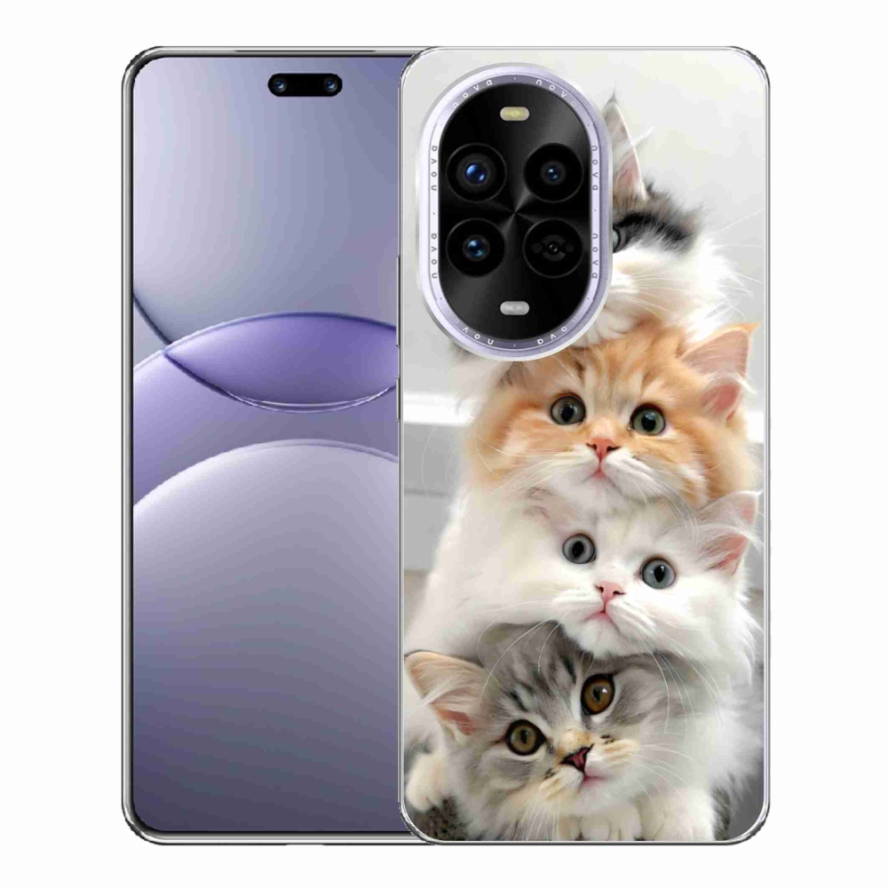 Gélový kryt mmCase na Huawei Nova 13 Pro 5G - mačacia partia