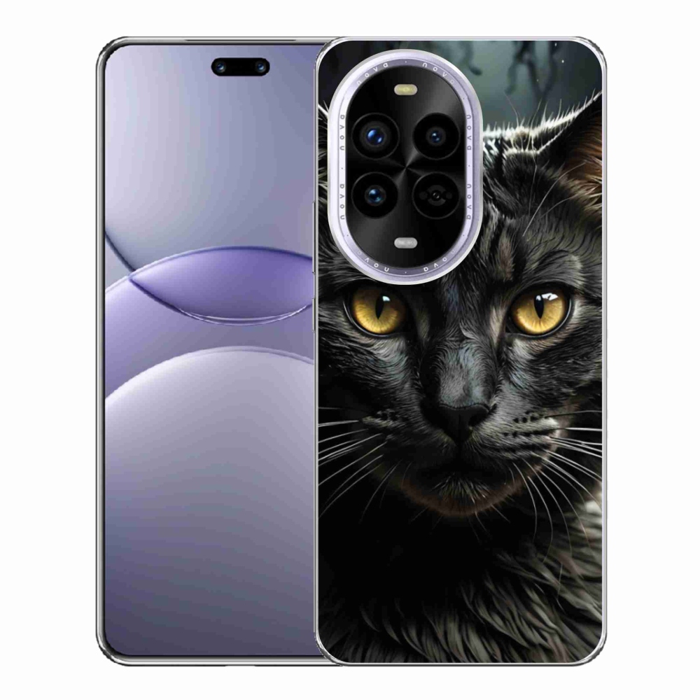 Gélový kryt mmCase na Huawei Nova 13 Pro 5G - mačacie pohľad 3