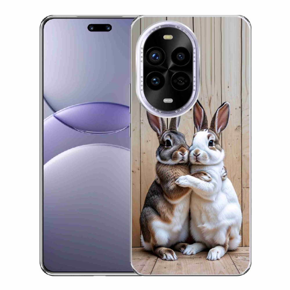 Gélový kryt mmCase na Huawei Nova 13 Pro 5G - králičie pár