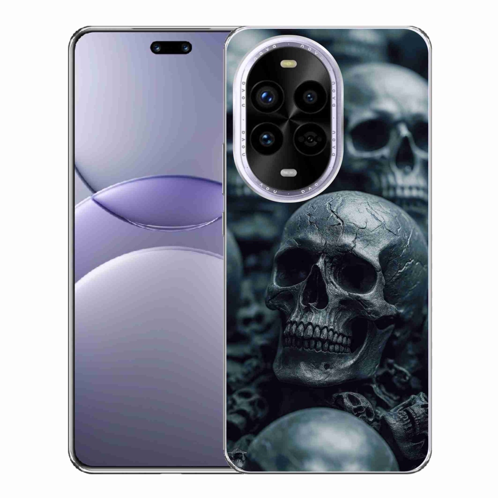 Gélový kryt mmCase na Huawei Nova 13 Pro 5G - lebka 2