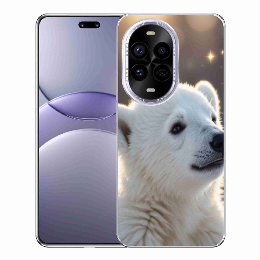Gélový kryt mmCase na Huawei Nova 13 Pro 5G - ľadový medveď
