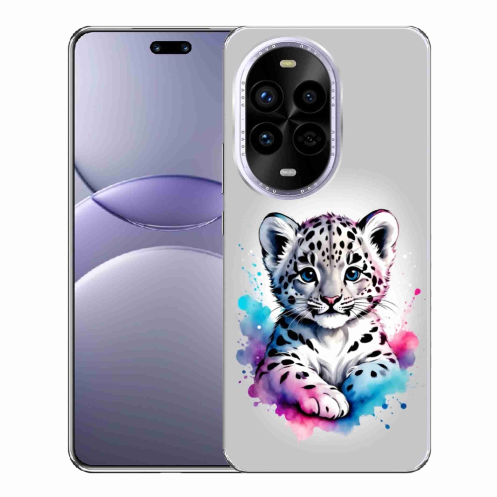 Gélový kryt mmCase na Huawei Nova 13 Pro 5G - leopardej mláďa