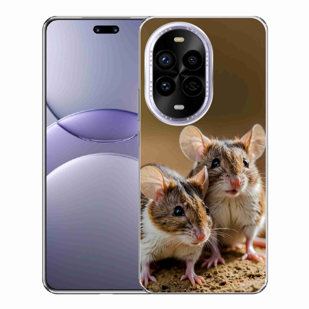 Gélový kryt mmCase na Huawei Nova 13 Pro 5G - myší duo