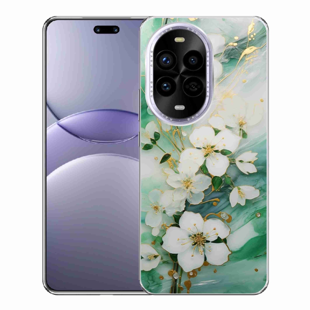 Gélový kryt mmCase na Huawei Nova 13 Pro 5G - nežné kvety