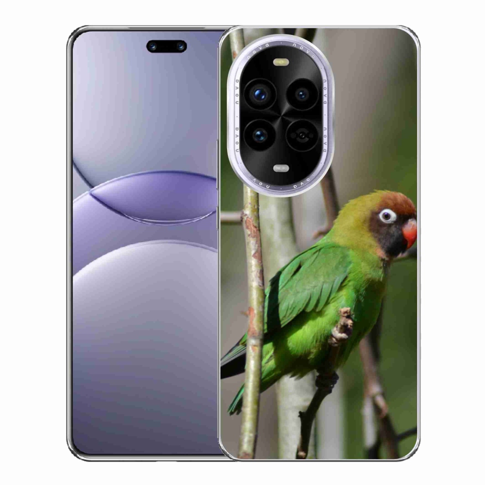 Gélový kryt mmCase na Huawei Nova 13 Pro 5G - papagáj agapornis