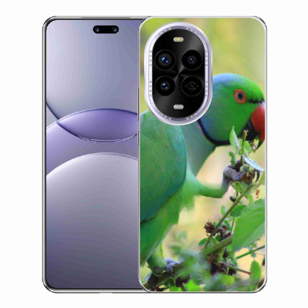 Gélový kryt mmCase na Huawei Nova 13 Pro 5G - papagáj Alexandr