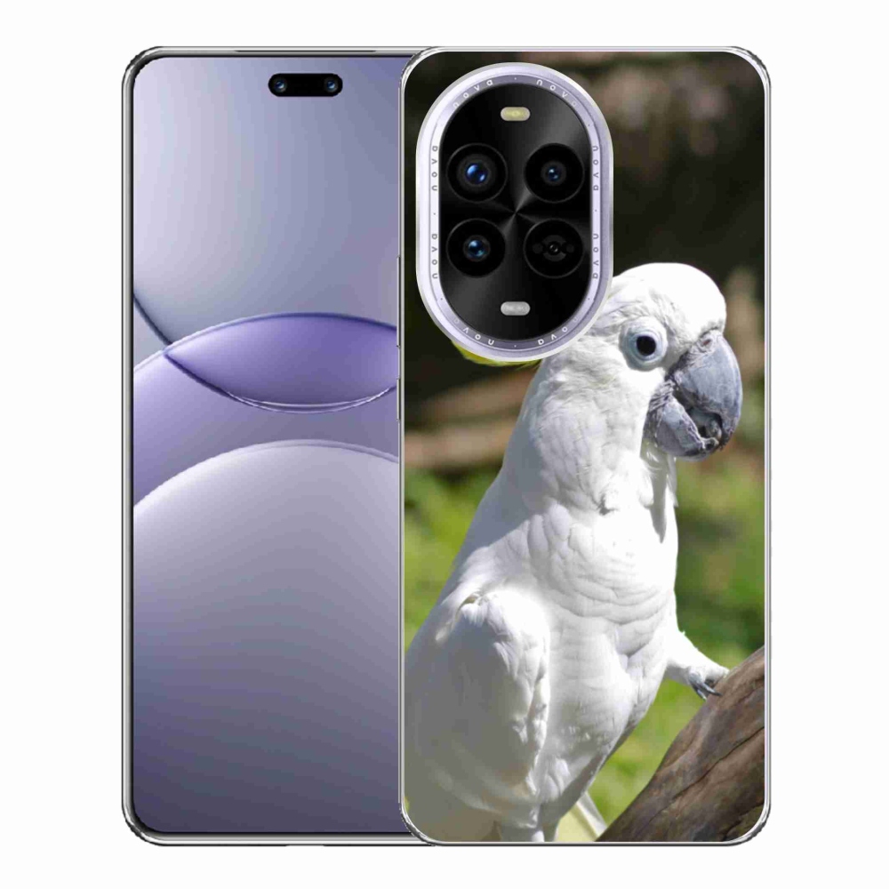 Gélový kryt mmCase na Huawei Nova 13 Pro 5G - papagáj kakadu 2