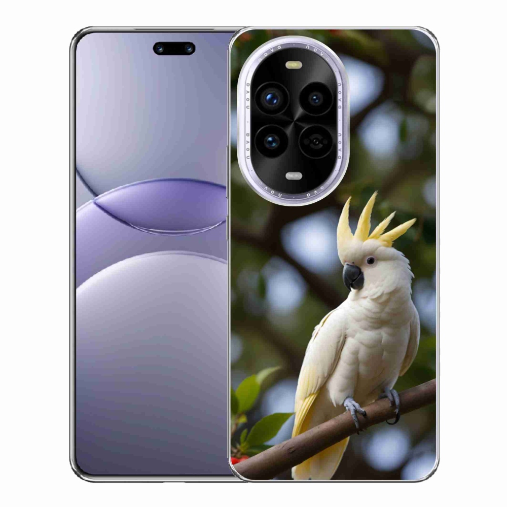 Gélový kryt mmCase na Huawei Nova 13 Pro 5G - papagáj kakadu 3