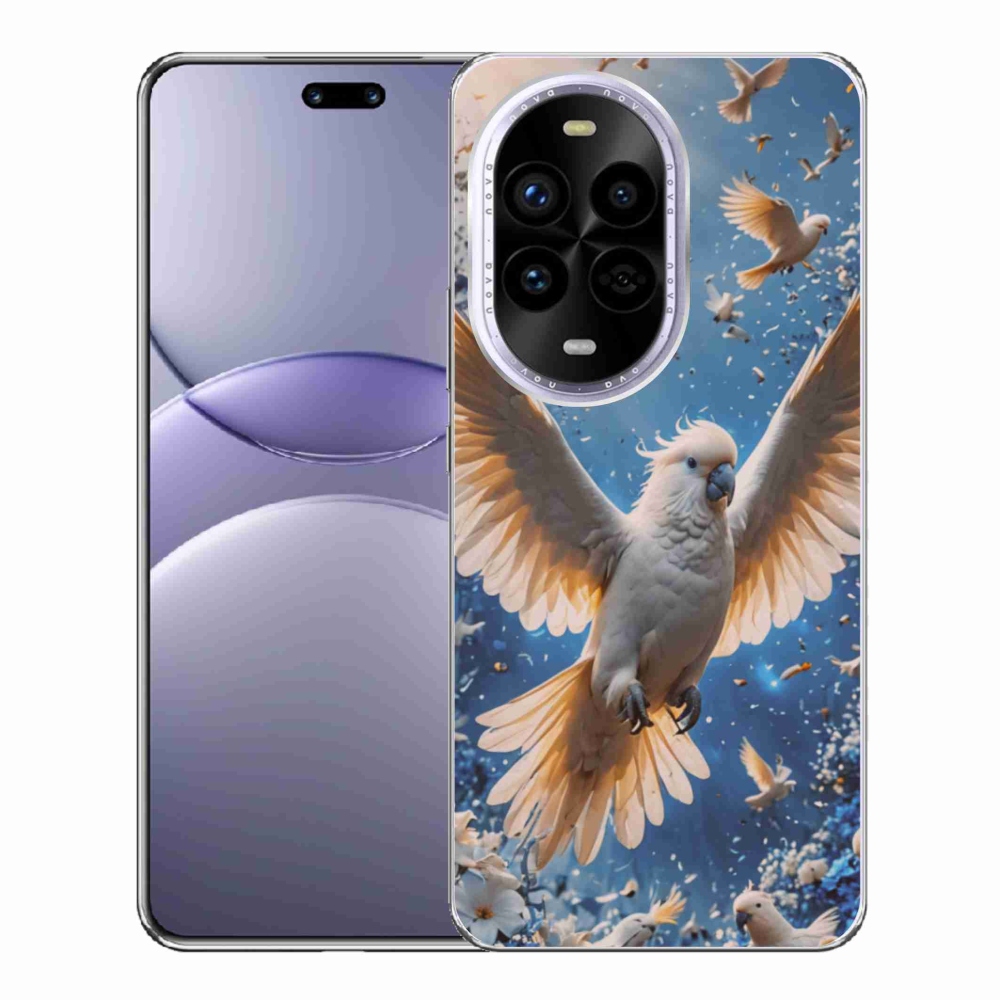 Gélový kryt mmCase na Huawei Nova 13 Pro 5G - papagáj kakadu