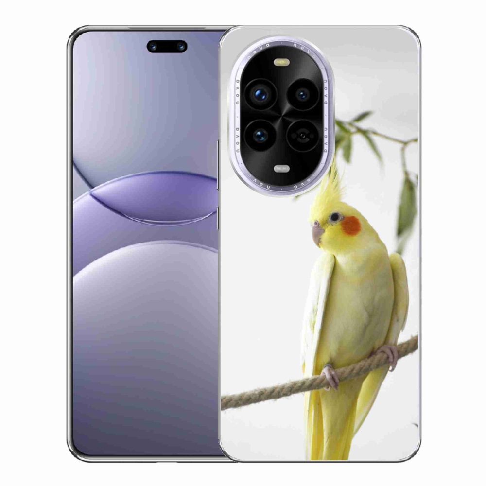 Gélový kryt mmCase na Huawei Nova 13 Pro 5G - papagáj korela chocholatá