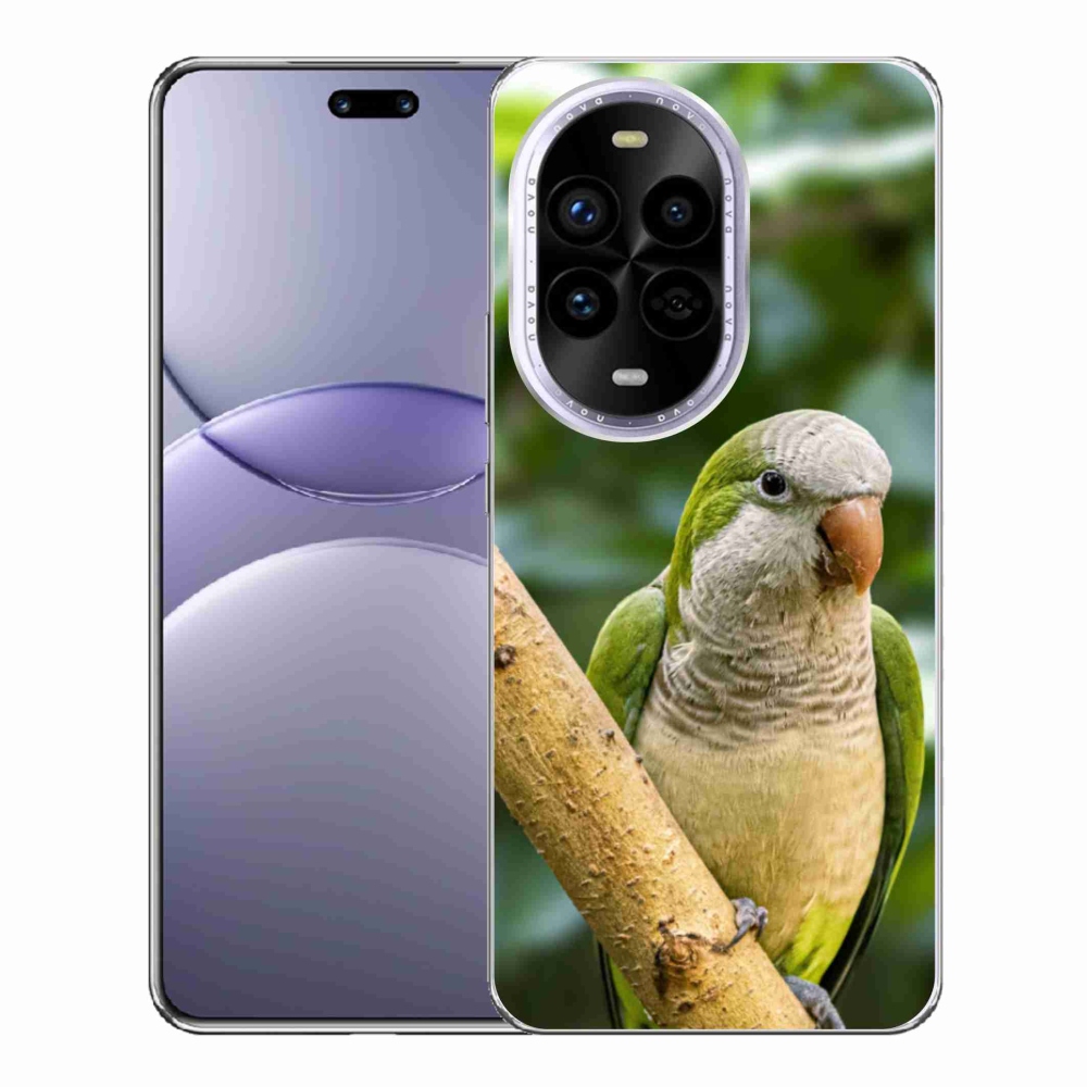 Gélový kryt mmCase na Huawei Nova 13 Pro 5G - papagáj mníšok