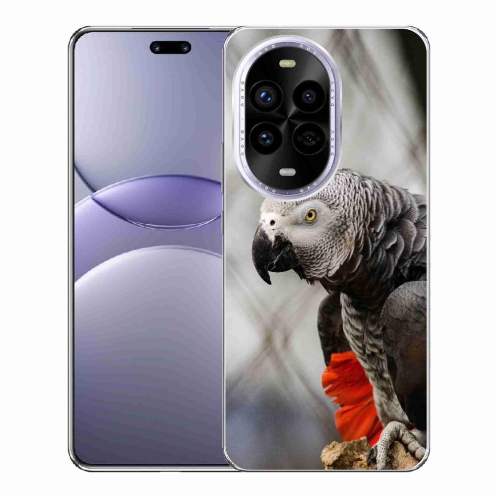 Gélový kryt mmCase na Huawei Nova 13 Pro 5G - papagáj žako 3