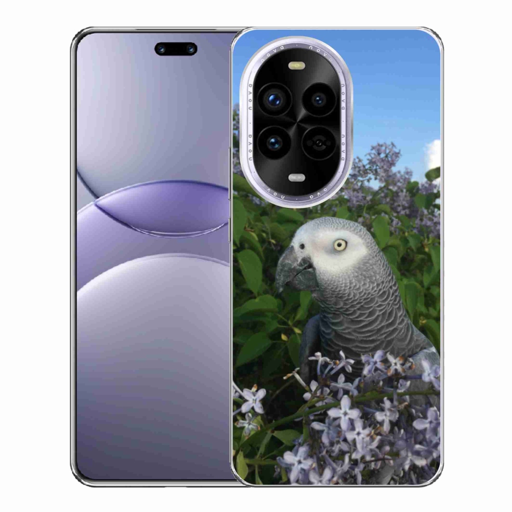 Gélový kryt mmCase na Huawei Nova 13 Pro 5G - papagáj žako