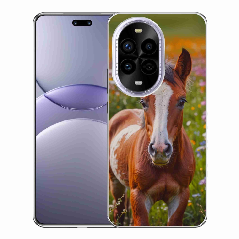 Gélový kryt mmCase na Huawei Nova 13 Pro 5G - roztomilé žriebä