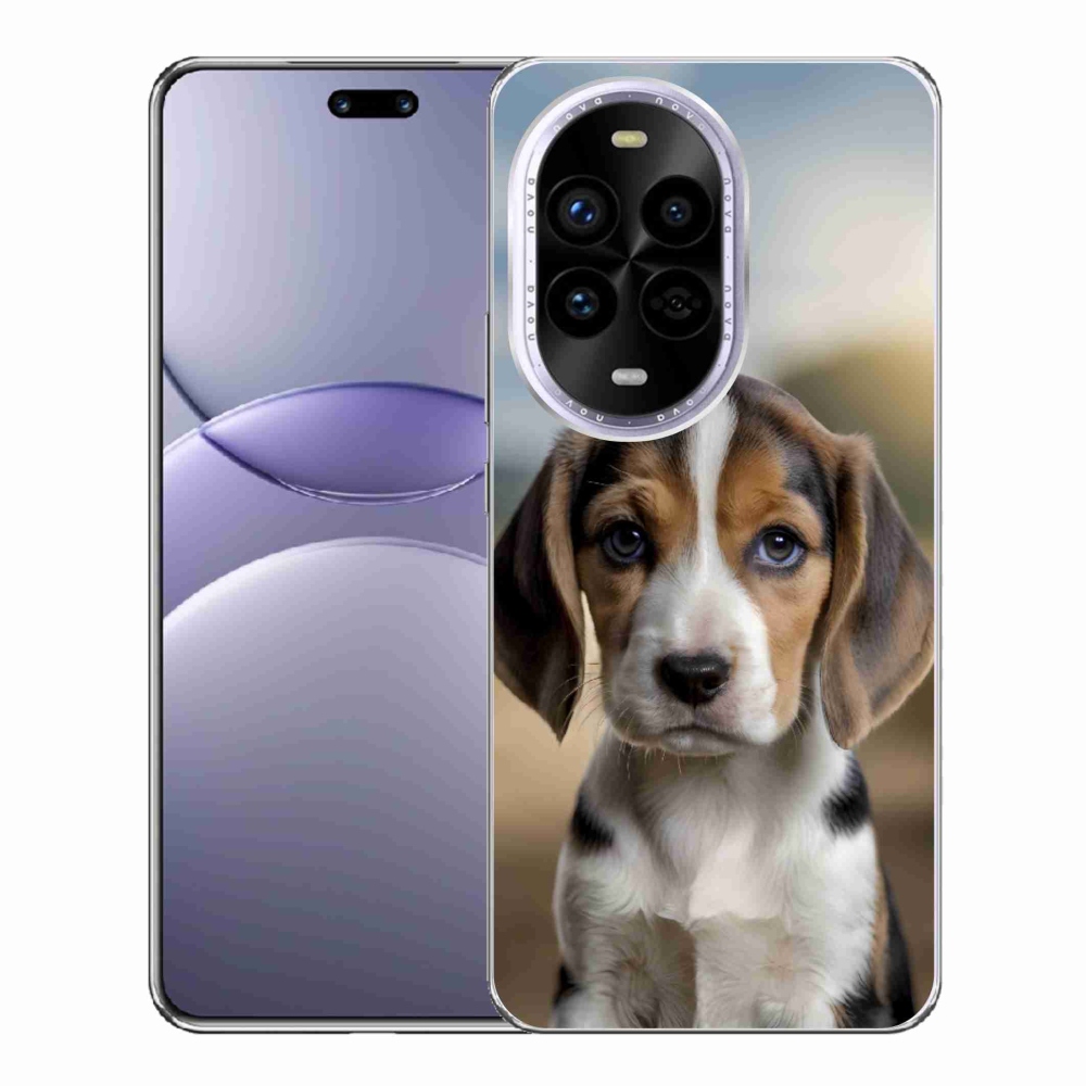 Gélový kryt mmCase na Huawei Nova 13 Pro 5G - roztomilý bígl