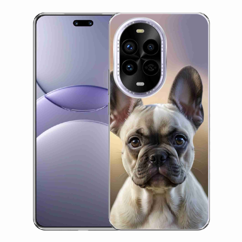 Gélový kryt mmCase na Huawei Nova 13 Pro 5G - roztomilý francúzsky buldoček