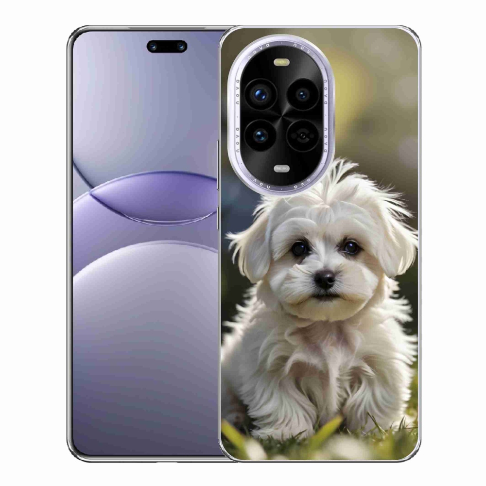 Gélový kryt mmCase na Huawei Nova 13 Pro 5G - roztomilý maltézsky psík