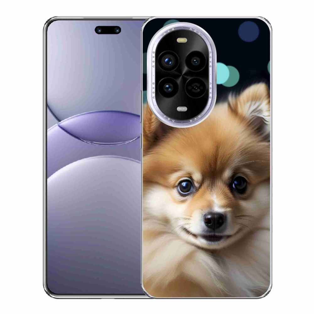 Gélový kryt mmCase na Huawei Nova 13 Pro 5G - roztomilý pomeranian