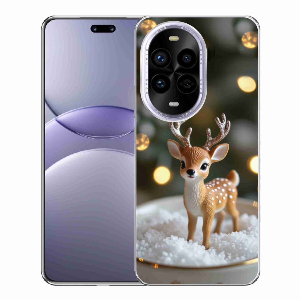 Gélový kryt mmCase na Huawei Nova 13 Pro 5G - roztomilý vianočný jeleň