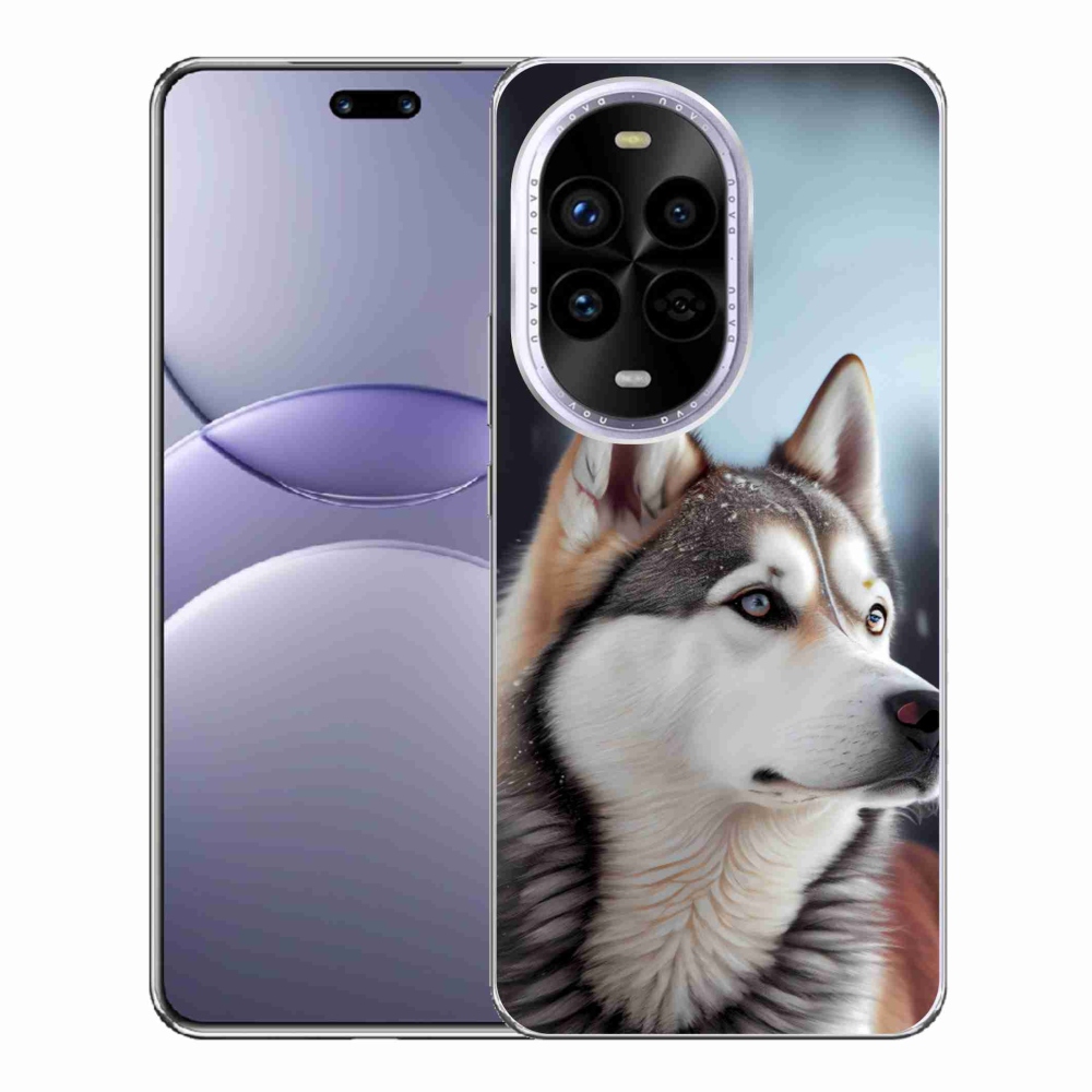 Gélový kryt mmCase na Huawei Nova 13 Pro 5G - sibírsky husky