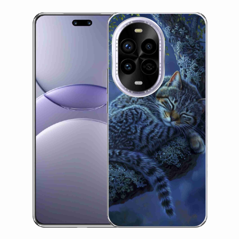 Gélový kryt mmCase na Huawei Nova 13 Pro 5G - spiaca mačka