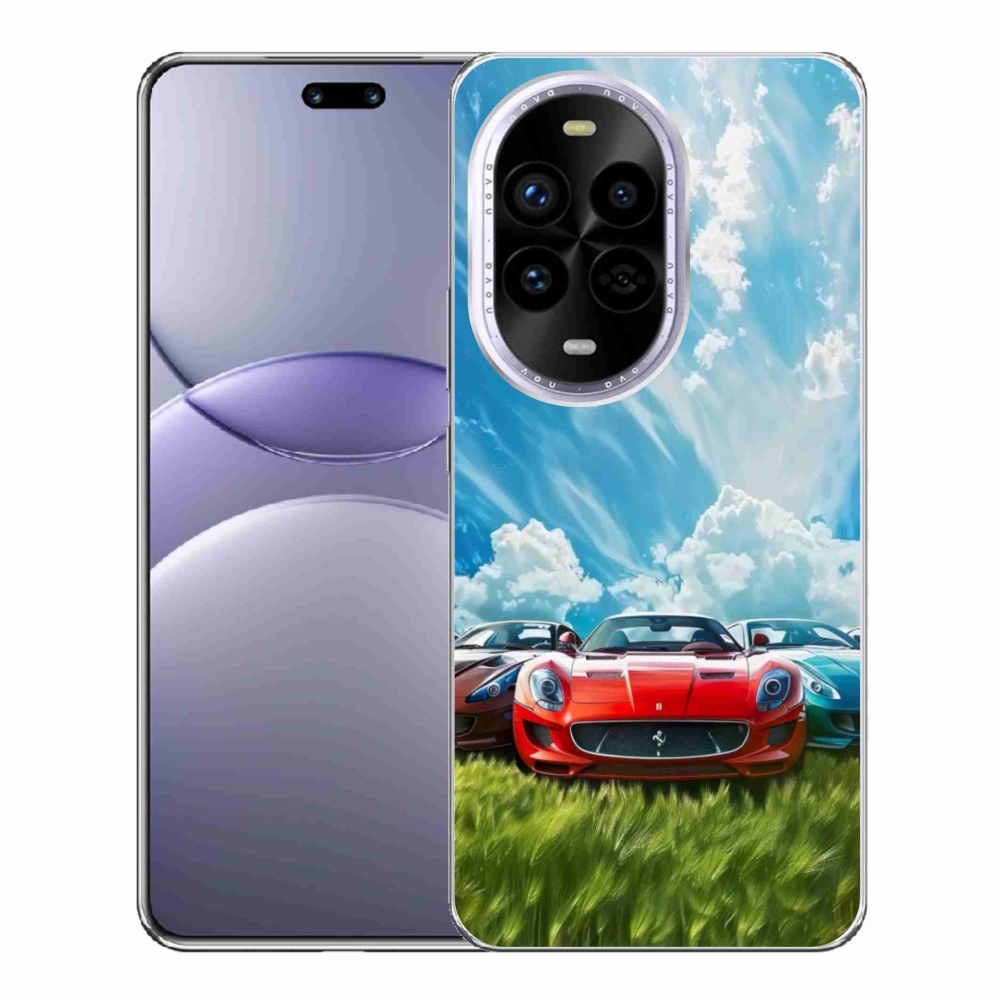Gélový kryt mmCase na Huawei Nova 13 Pro 5G - športové vozidlá