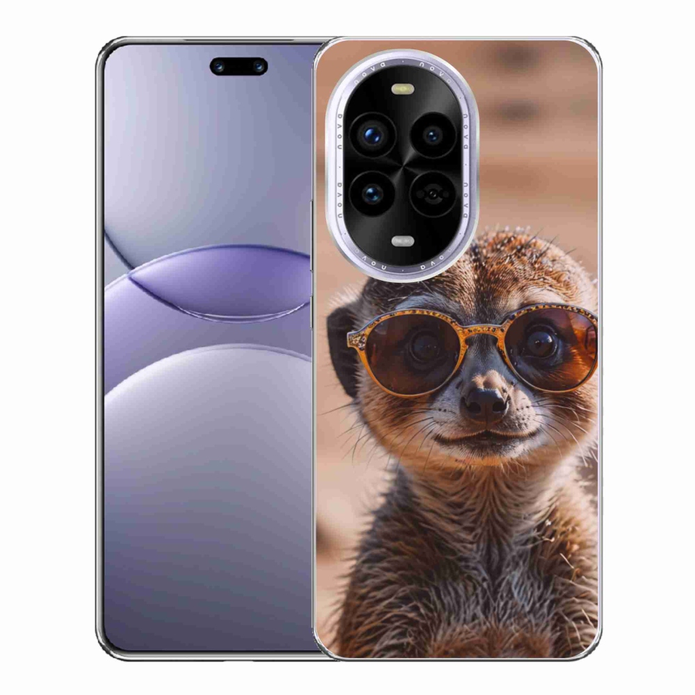 Gélový kryt mmCase na Huawei Nova 13 Pro 5G - štýlová surikata