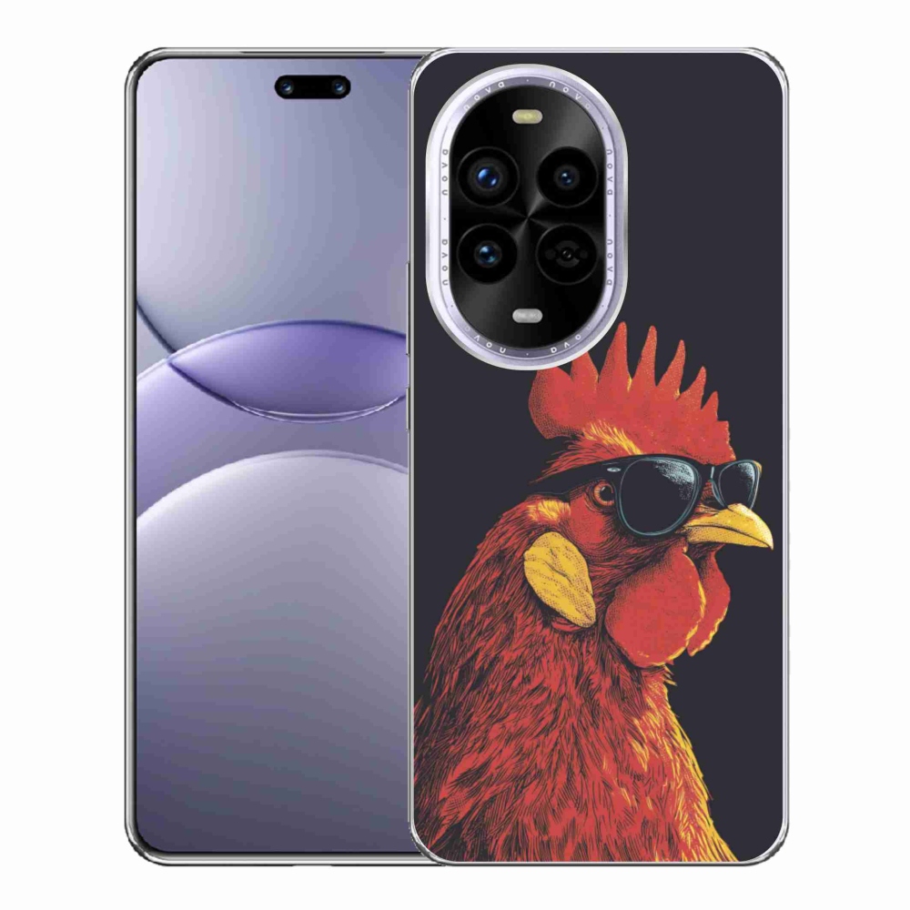 Gélový kryt mmCase na Huawei Nova 13 Pro 5G - štýlový kohút