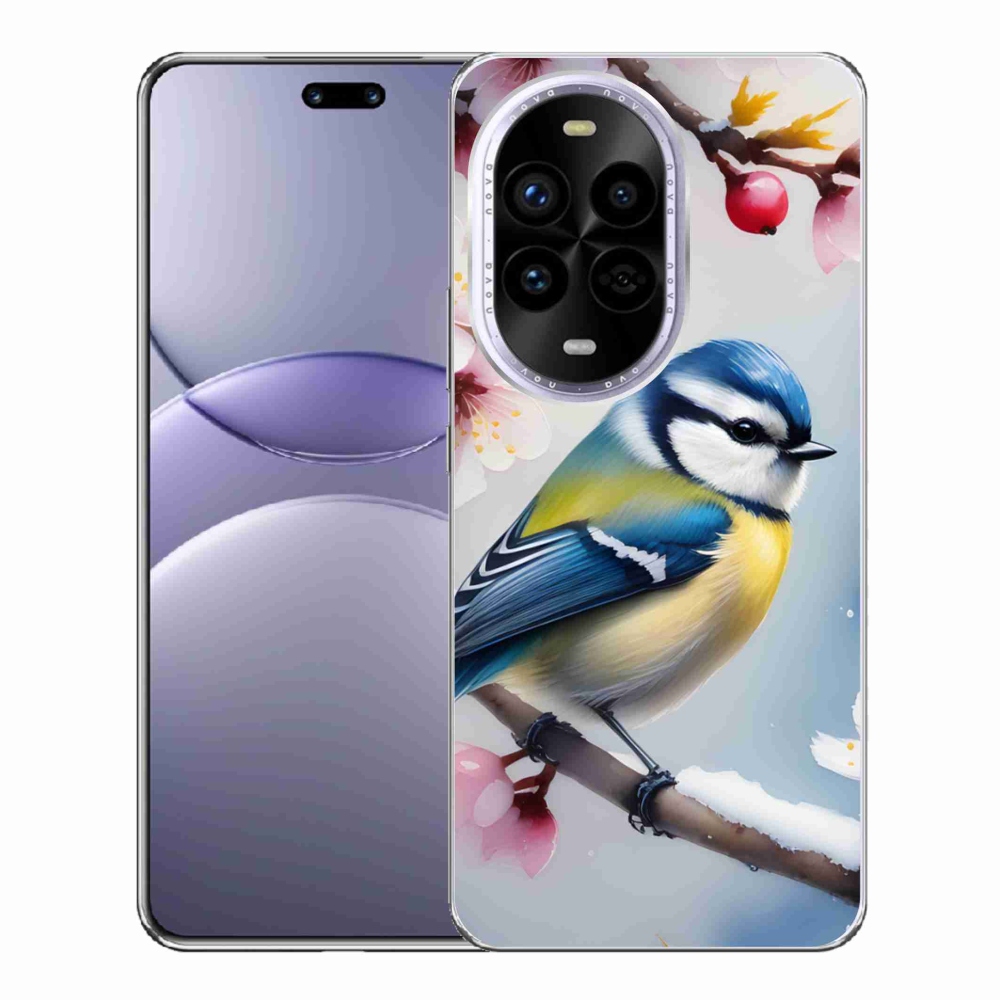 Gélový kryt mmCase na Huawei Nova 13 Pro 5G - sýkorka