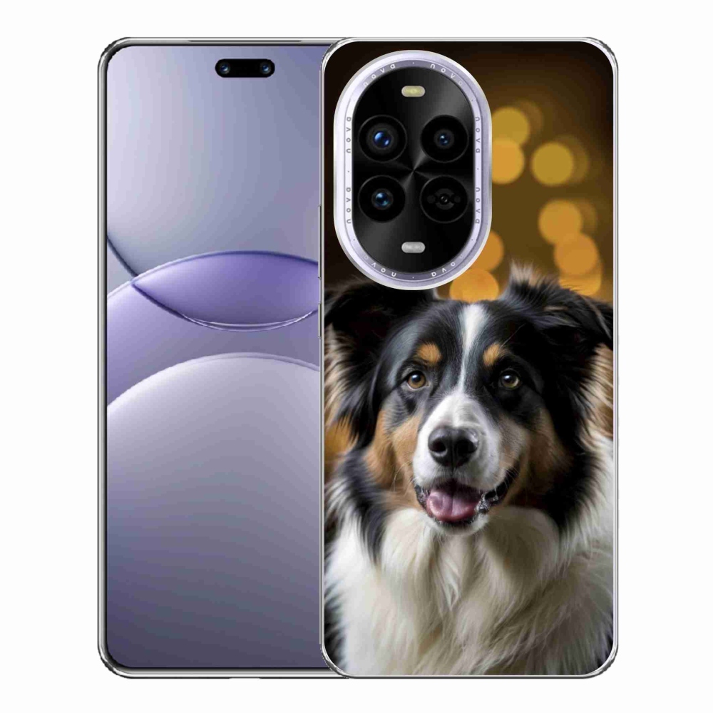 Gélový kryt mmCase na Huawei Nova 13 Pro 5G - usmievavý austrálsky ovčiak