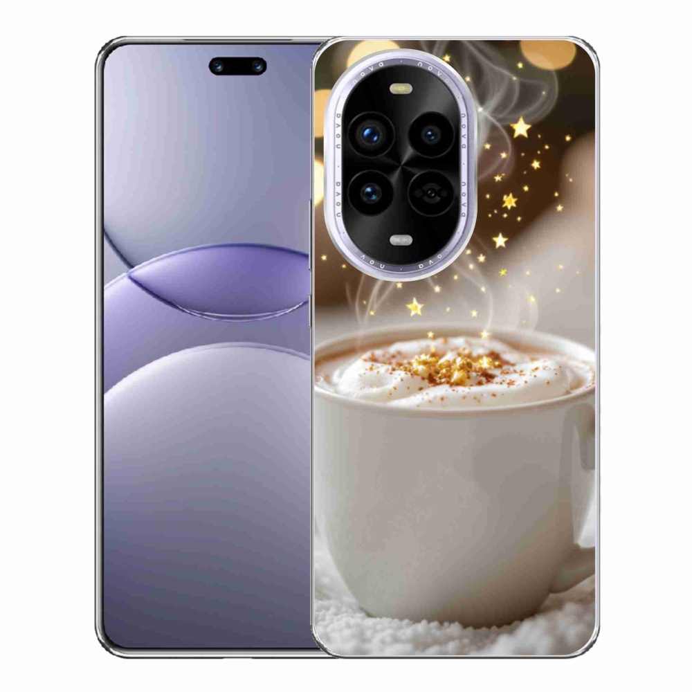 Gélový kryt mmCase na Huawei Nova 13 Pro 5G - vianočný horúci nápoj