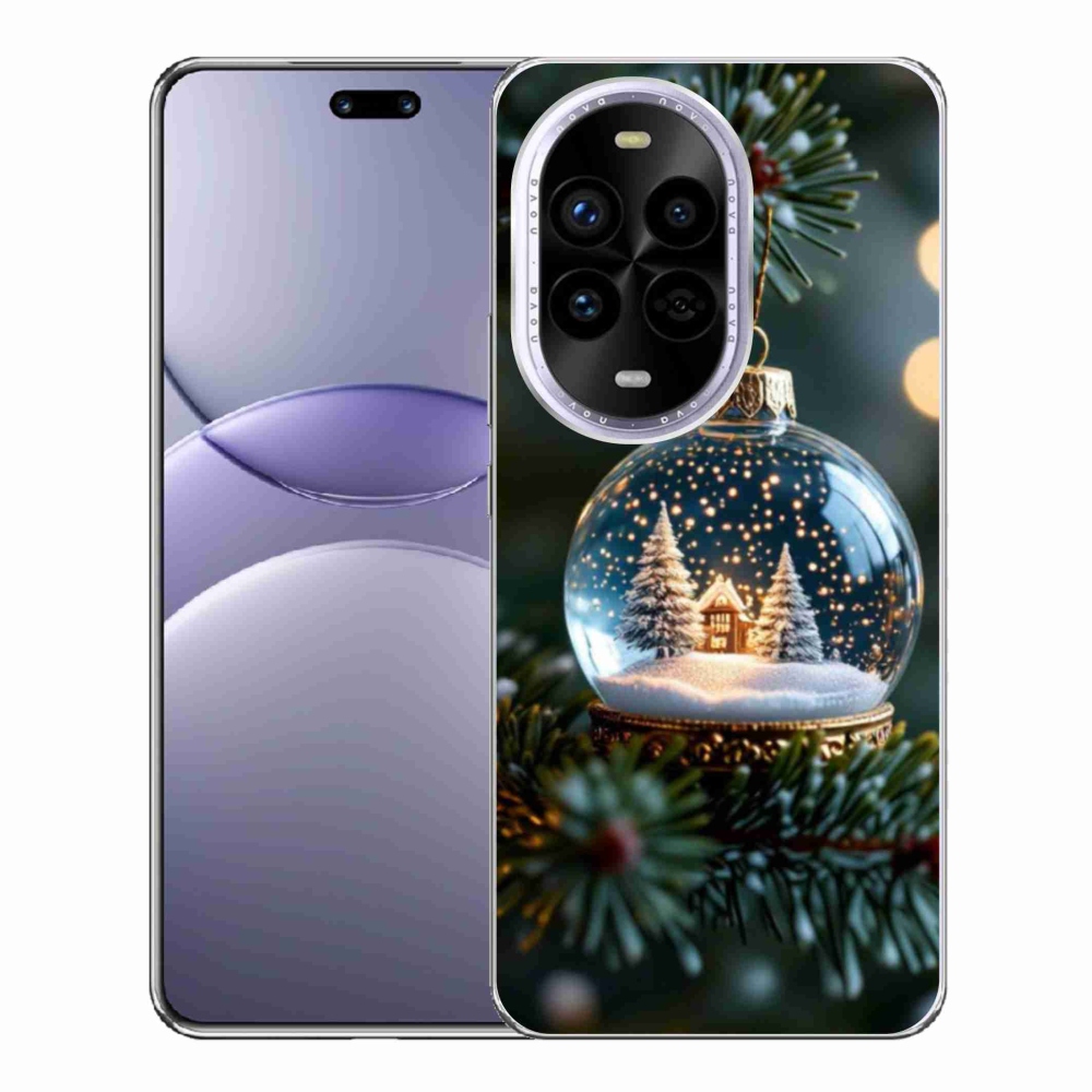 Gélový kryt mmCase na Huawei Nova 13 Pro 5G - vianočné gule 2
