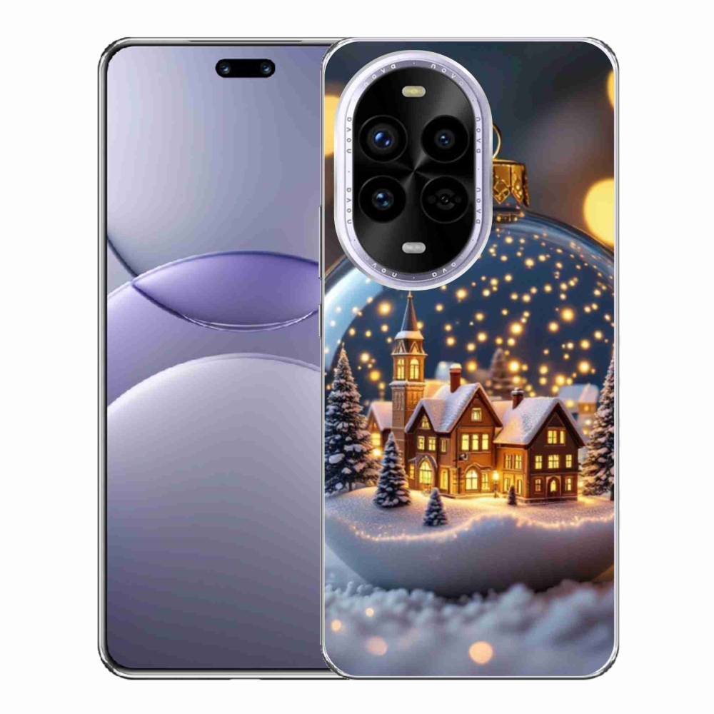 Gélový kryt mmCase na Huawei Nova 13 Pro 5G - vianočné gule 4