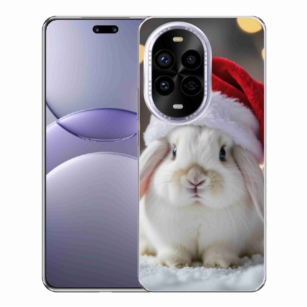 Gélový kryt mmCase na Huawei Nova 13 Pro 5G - vianočný králik