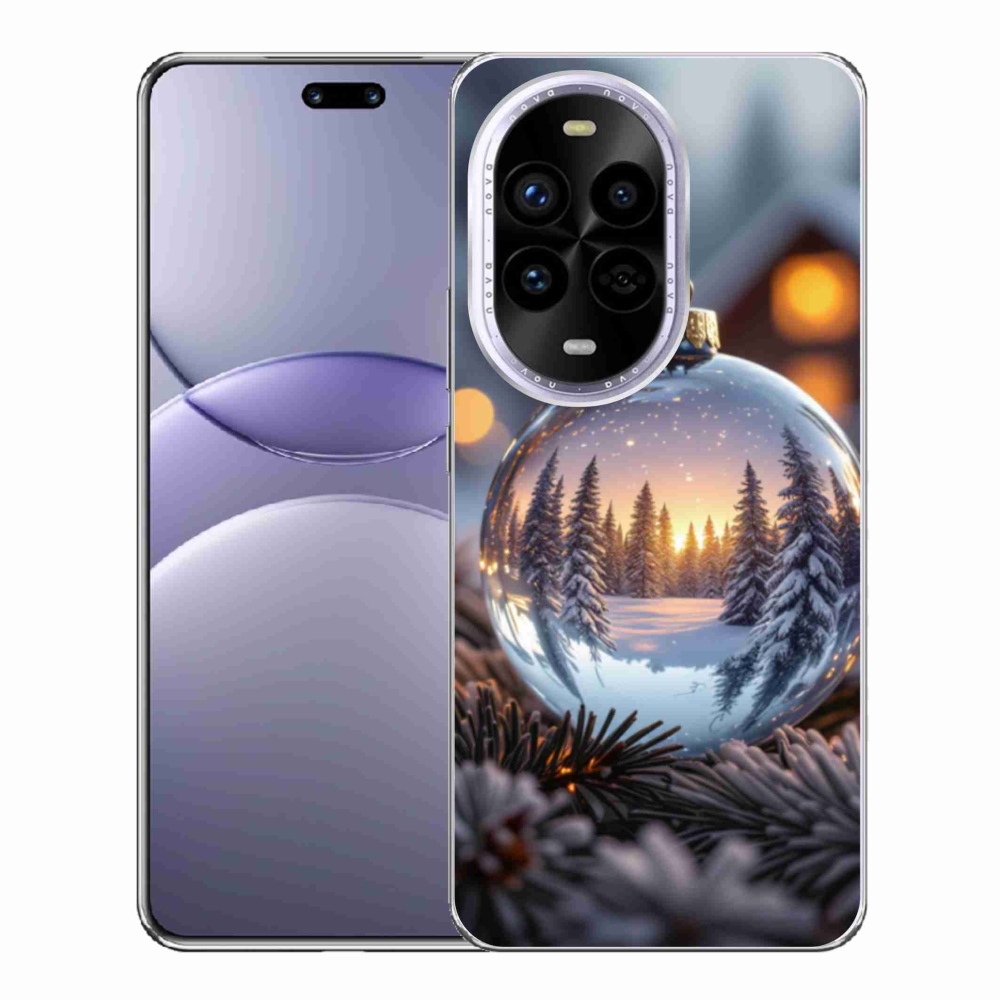 Gélový kryt mmCase na Huawei Nova 13 Pro 5G - vianočná ozdoba