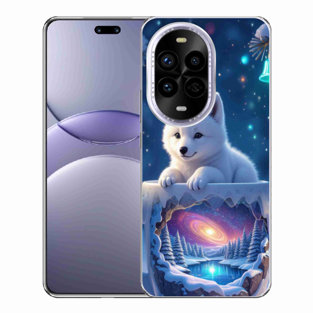 Gélový kryt mmCase na Huawei Nova 13 Pro 5G - vianočné šteňa