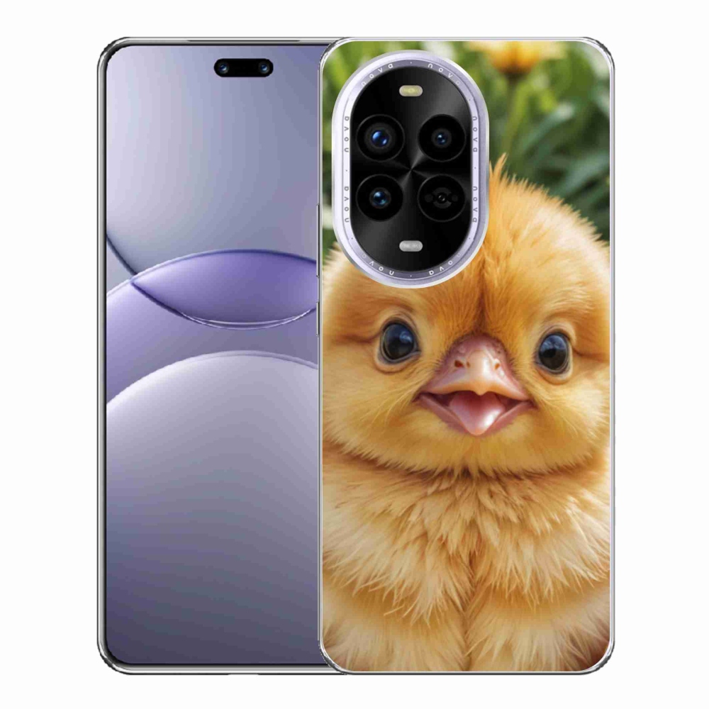 Gélový kryt mmCase na Huawei Nova 13 Pro 5G - veselé kuriatko