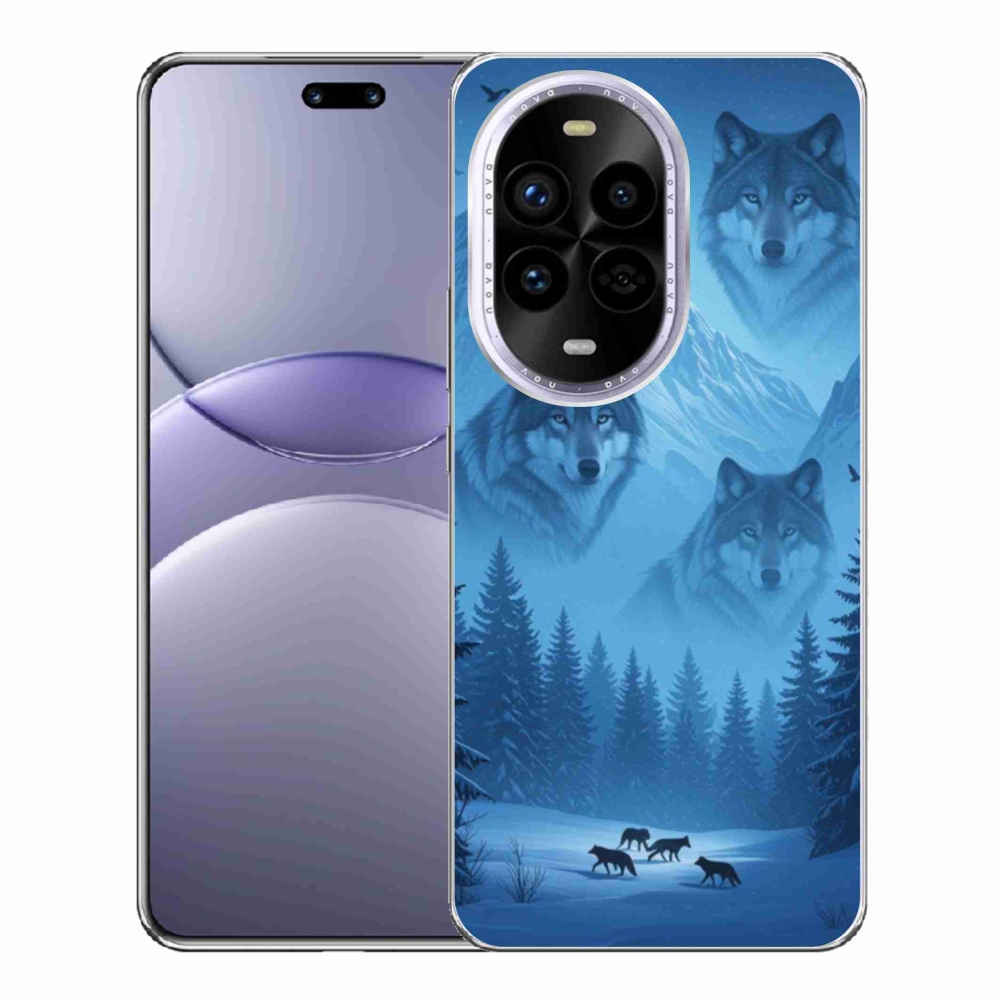 Gélový kryt mmCase na Huawei Nova 13 Pro 5G - vlčia svorka