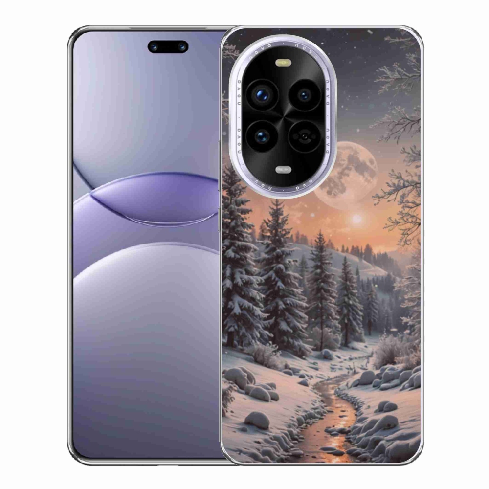 Gélový kryt mmCase na Huawei Nova 13 Pro 5G - zimná krajina 2