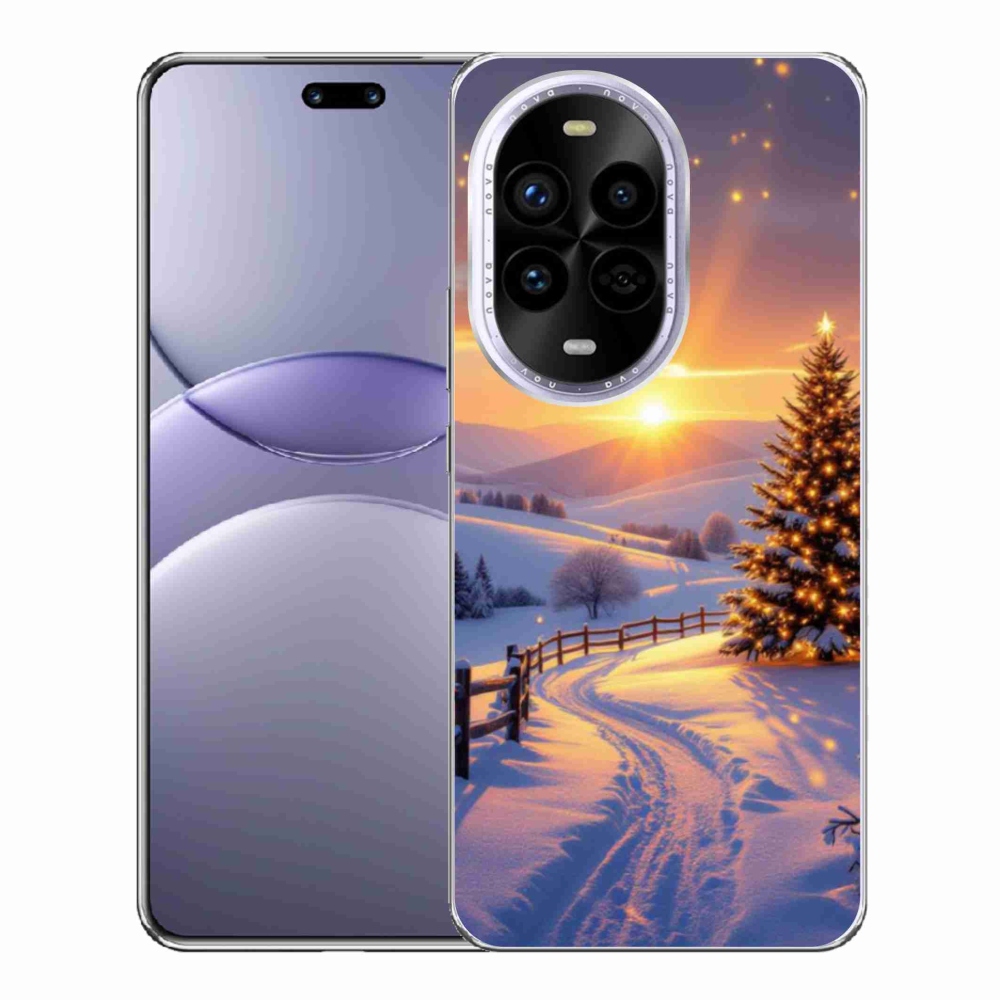 Gélový kryt mmCase na Huawei Nova 13 Pro 5G - zimná krajina