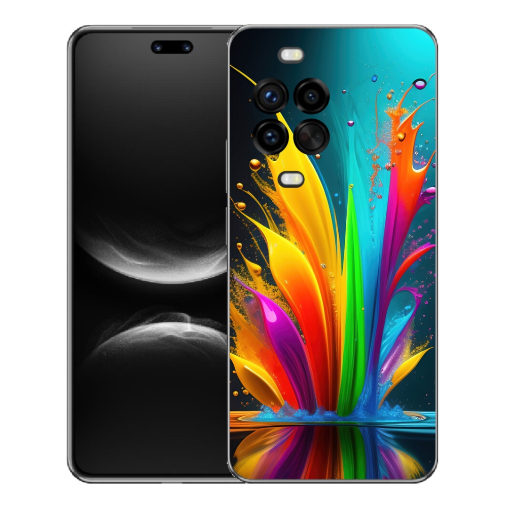 Gélový kryt mmCase na Huawei Nova 14 Pro - abstraktný motív 1