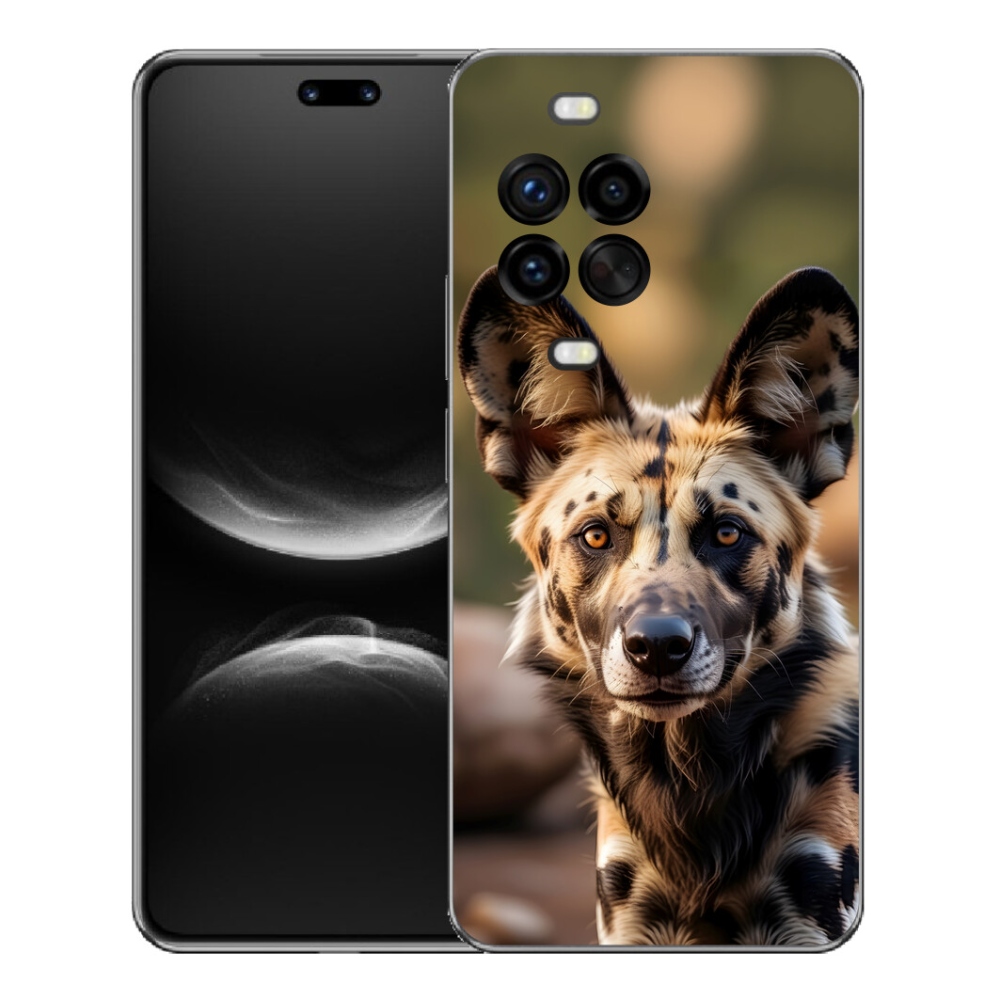 Gélový kryt mmCase na Huawei Nova 14 Pro - africký divoký pes