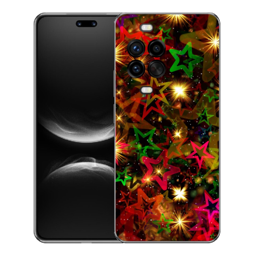 Gélový kryt mmCase na Huawei Nova 14 Pro - farebné hviezdičky